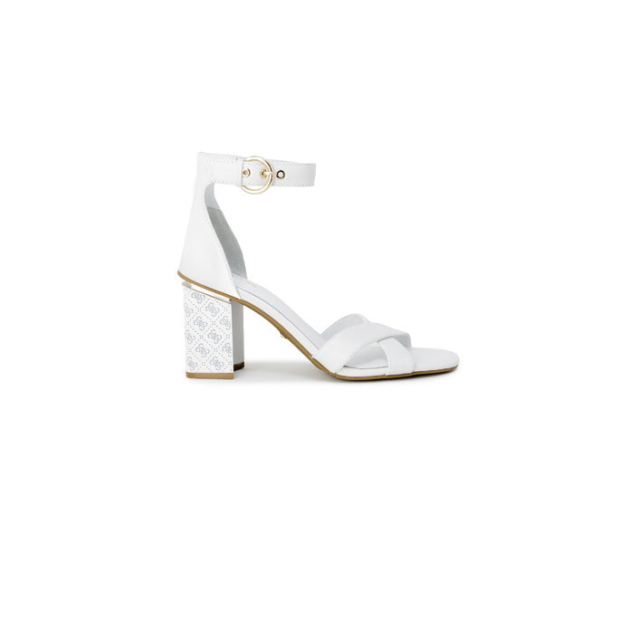 Guess Shoes White Women Sandals Leather
