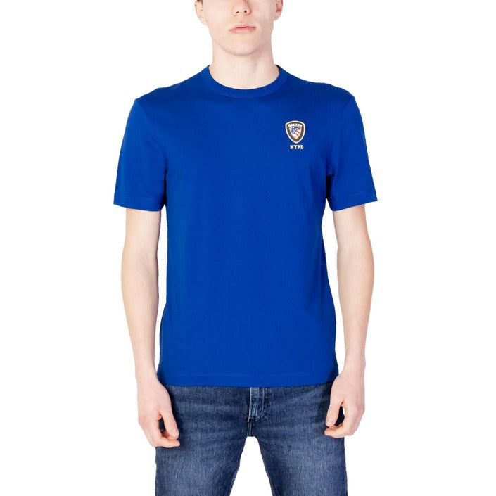 Blauer Men T-Shirt