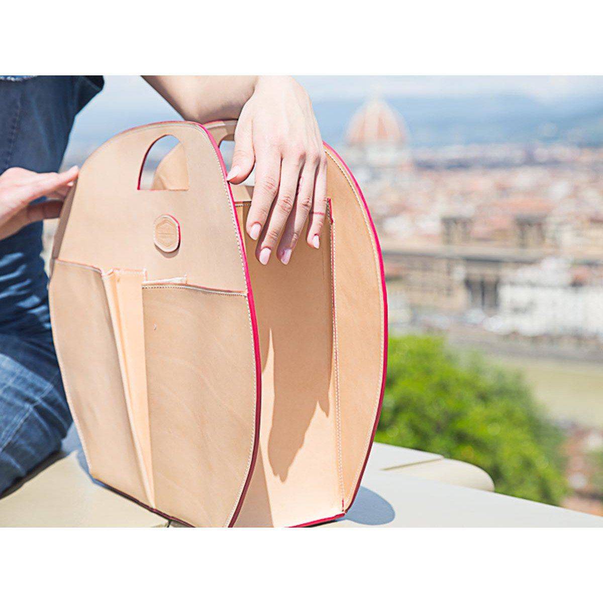 Constancia Women Clutch Bag Handbag Made in Italy