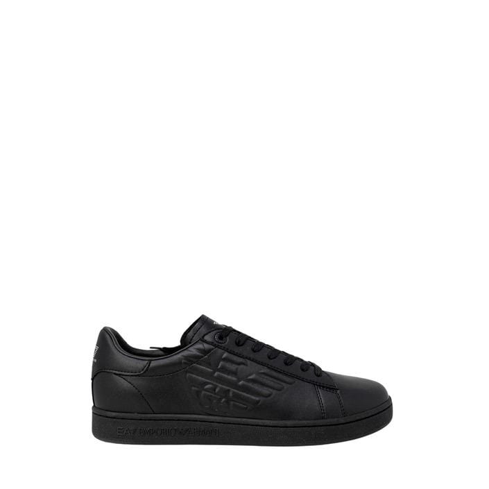 Ea7 Men's Sneakers Black Laces Up Slip On