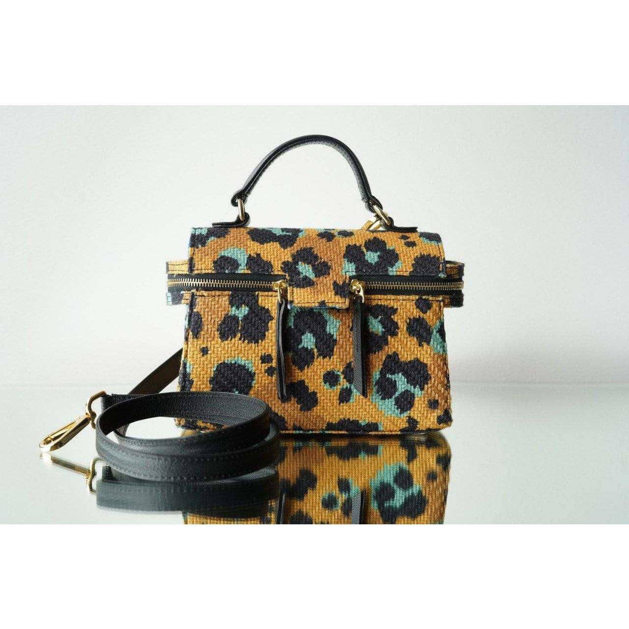 Sabbai Leopard Yellow Women Crossbody Bag Shoulder bags